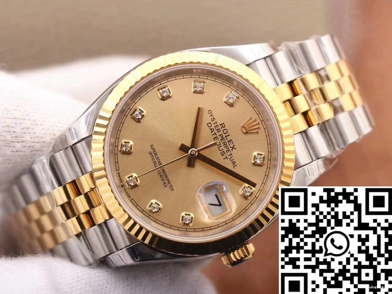 Rolex Datejust EW M126233-0017 Dial Champagne Factory 0320
